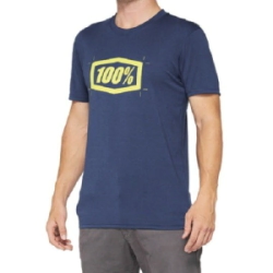100% Remera Casual Cropped azul marino talle S