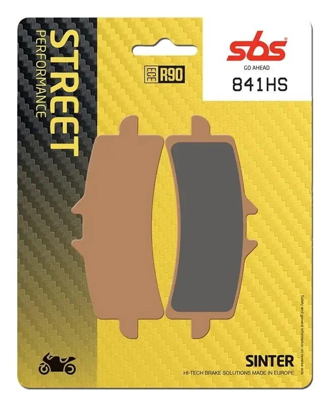 SBS Pastillas Freno Moto SBS 841 FA447 Street sinterizadas del. KTM Aprilia Ducati BMW Triumph