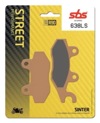 SBS Pastillas Freno Moto SBS 638 FA165 Street sinterizadas tras. Ninja Triumph Vogue AC 350