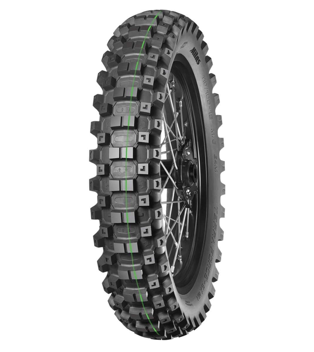 Mitas Cubierta Moto Trail Enduro Adventure 100/100-18 59M Terra Force EX MH Super Light