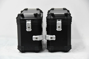 Coocase Ba�les Laterales Moto aluminio 36L negro