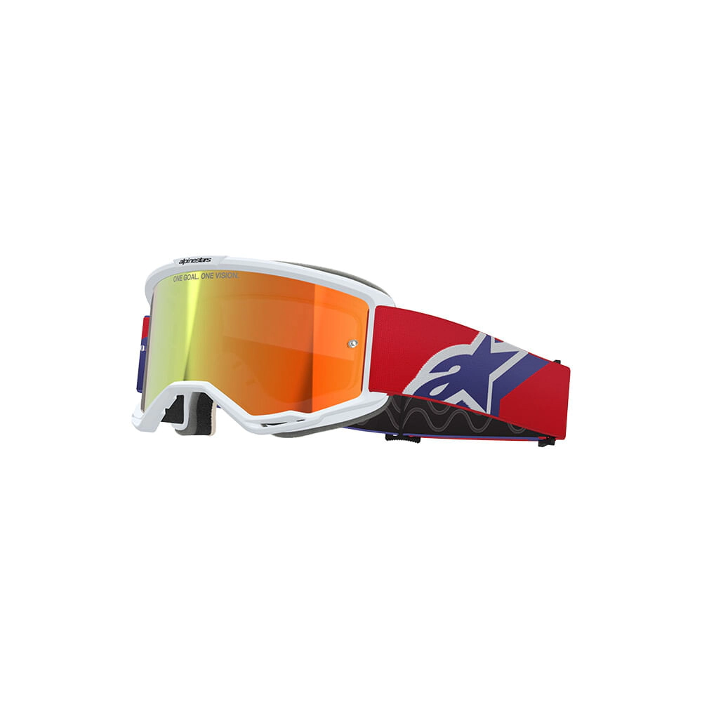 Antiparra Alpinestars Vision 5 Corp Goggle rojo p�rpura espejado