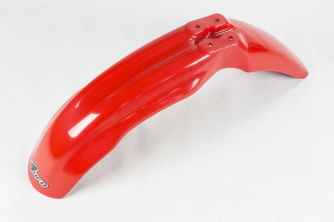 UFO Plast Guardabarro delantero Moto Honda XR 650R 00-23 rojo