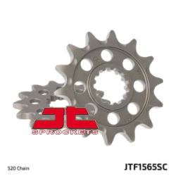 JT Sprockets Pi��n Moto JT1565.14 14 dientes autolimpiante Kawasaki KX450 06-12 KLX450 08-12
